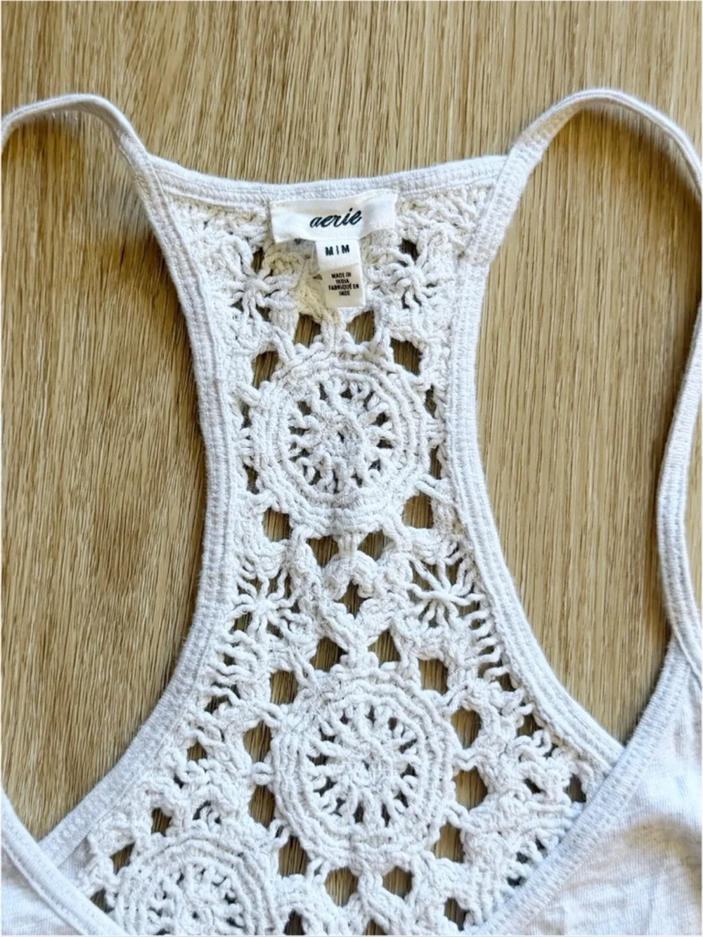 NWOT Aerie Summer House Crochet Back
Cropped Tank Top - Picture 8 of 10